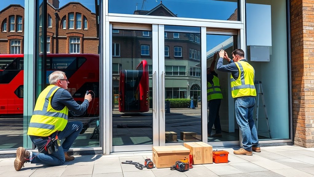 Automatic Door Installation Soho