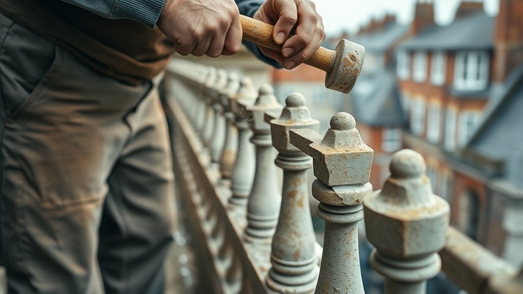 Balustrade Repair Soho