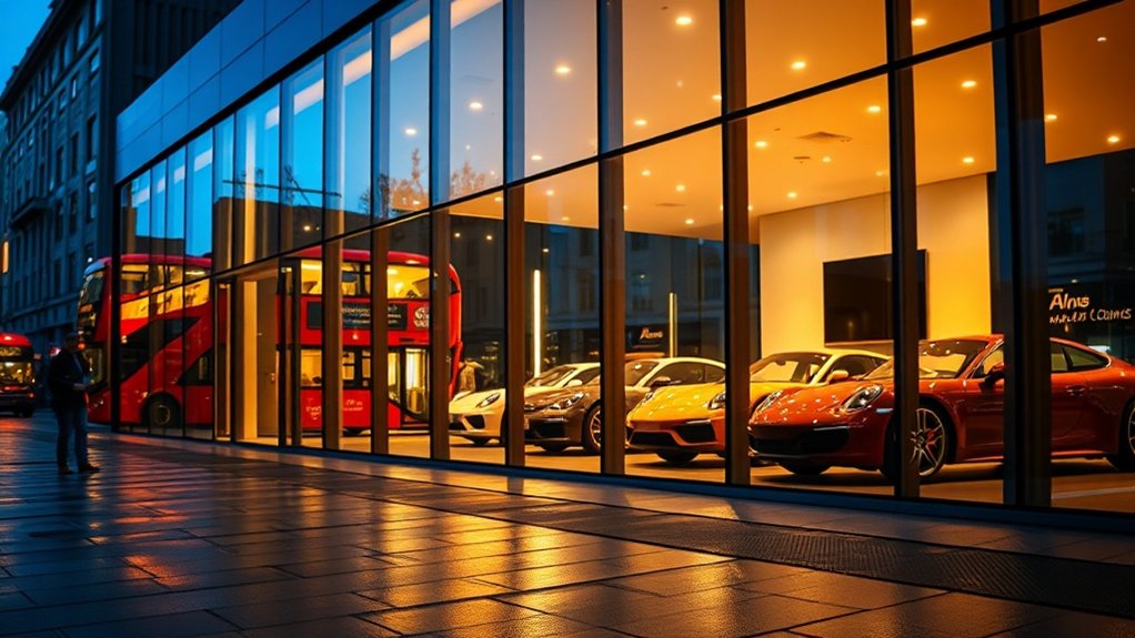 Car Showroom Glazing Soho