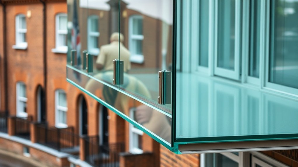 Glass Balcony Installation Soho
