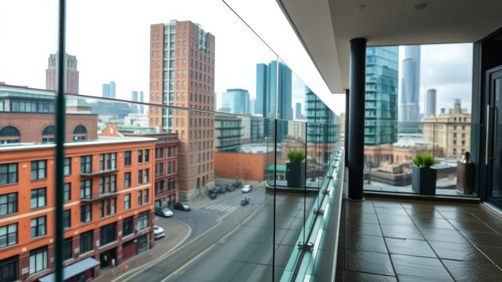 Glass Balustrades Broadwick Street