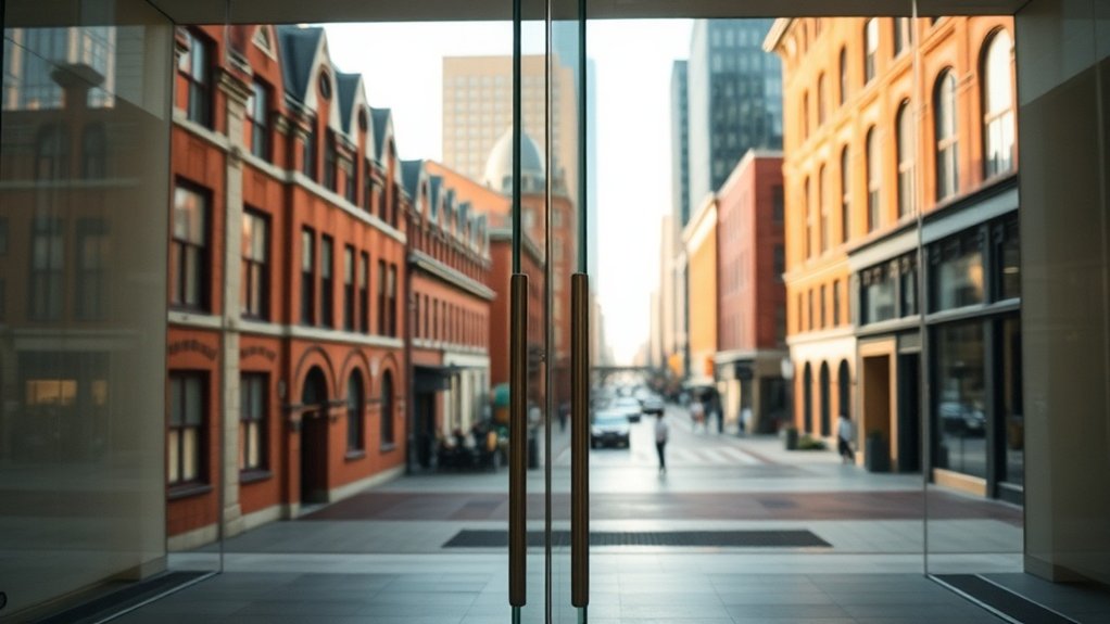 Glass Doors Golden Square