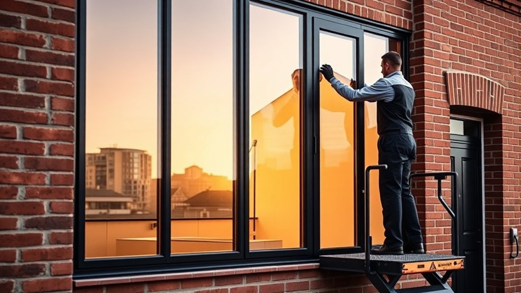 Glazier in Broadwick Street