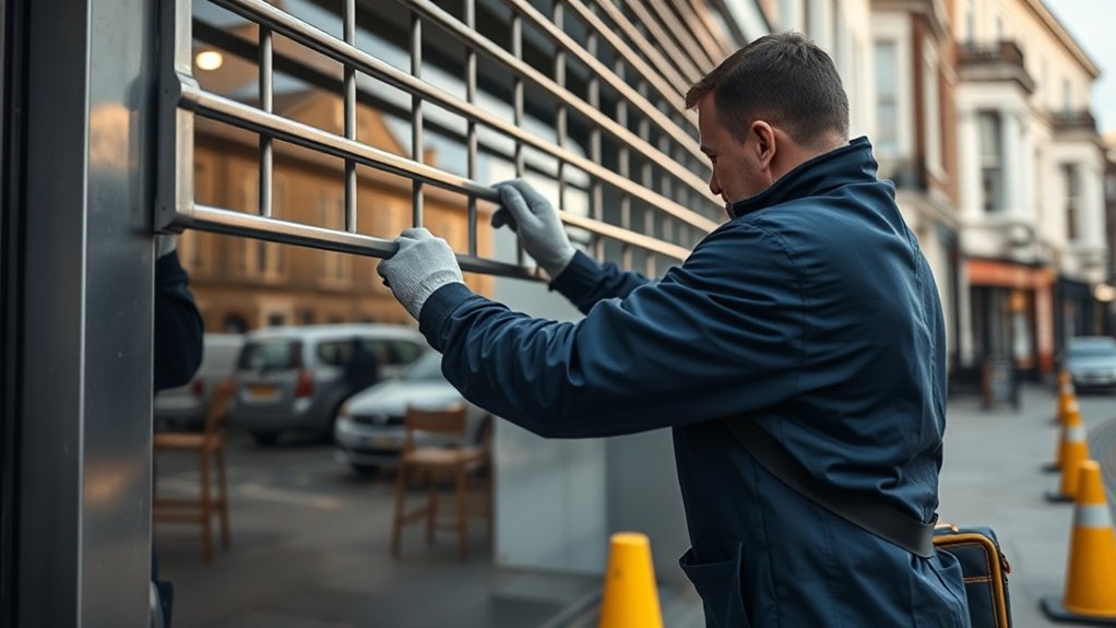 Security Grille Installation Soho
