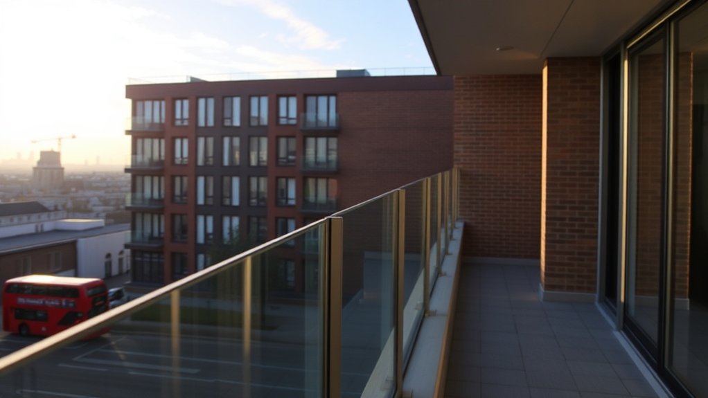 Semi-Frameless Balustrades Soho