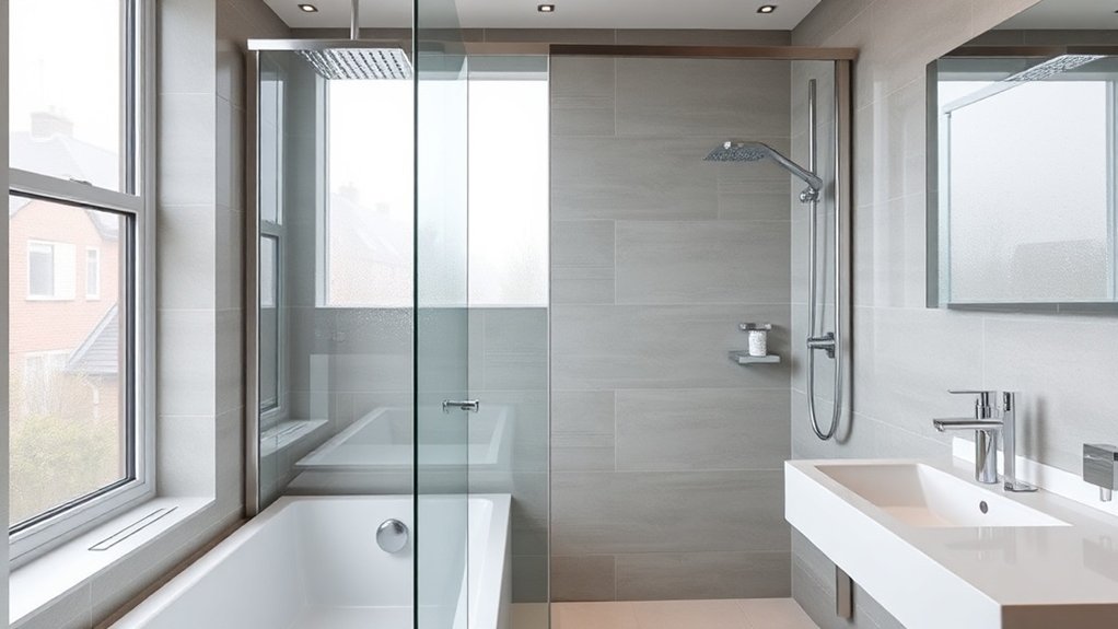 Semi-Frameless Shower Screens Soho