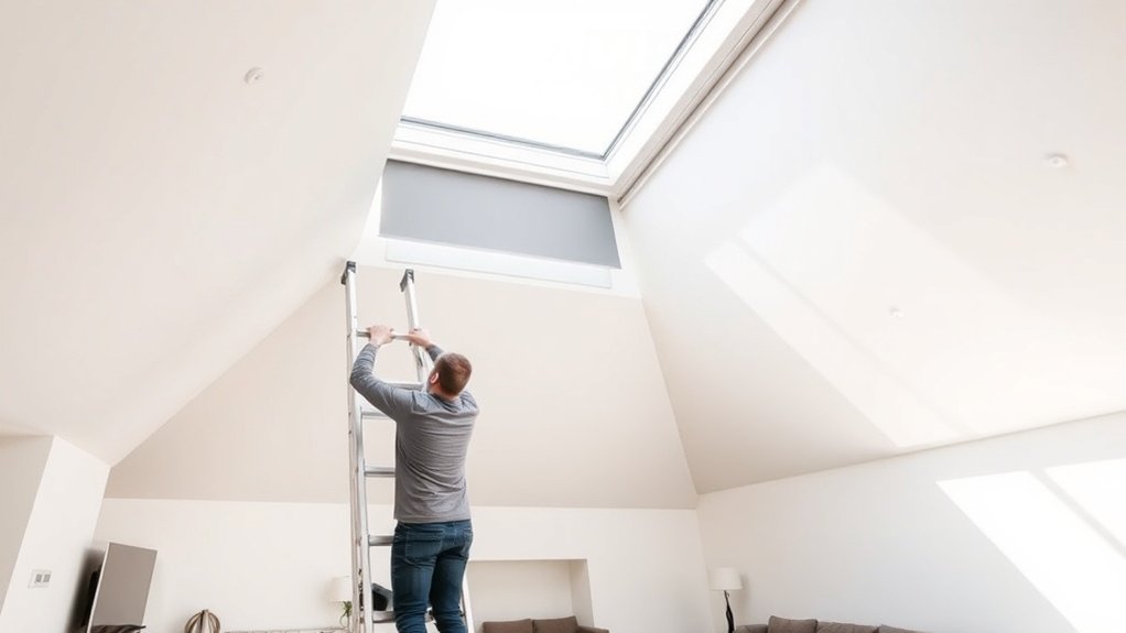 Skylight Blinds Installation Soho