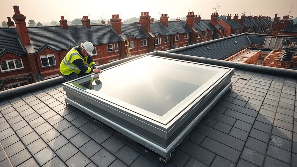 Skylight Installation Broadwick Street