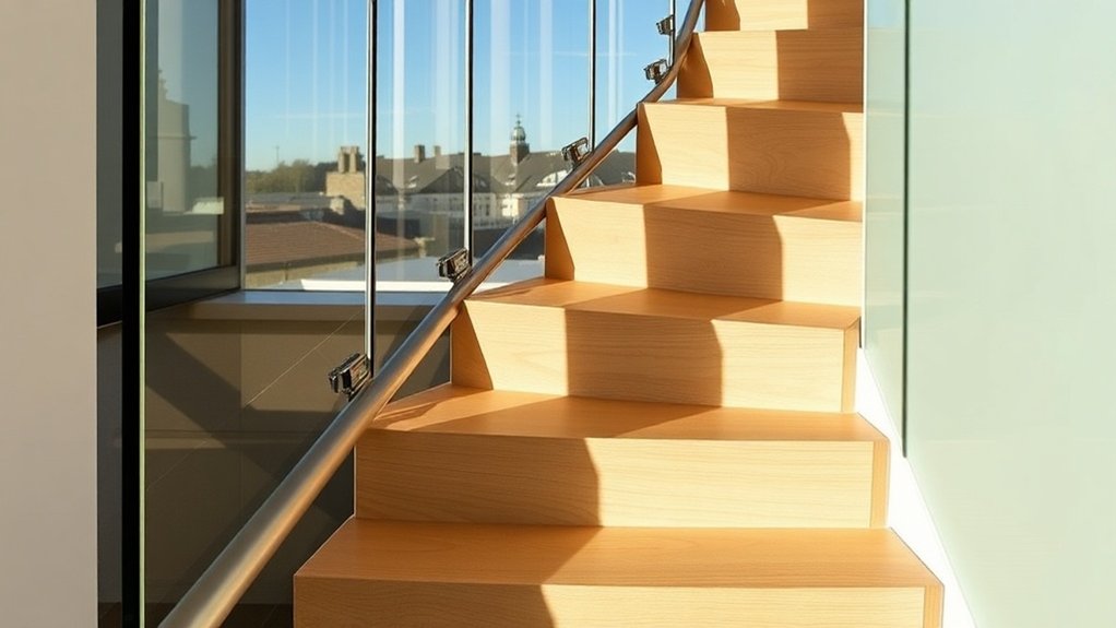 Staircase Glass Panels Soho